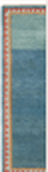 Blue & Teal Bordered Runner