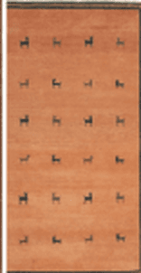 Almanor Motif Terracotta Rug